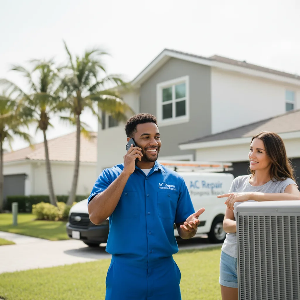 AC Repair Pompano Beach customer support in Fairmount